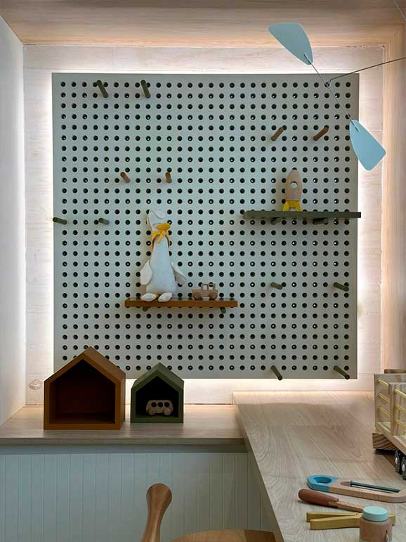 Sala de atendimento do consultório psiquiátrico